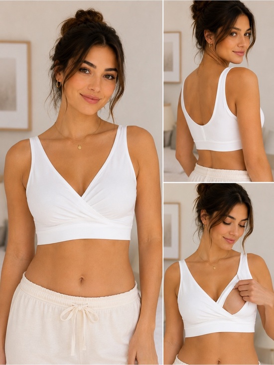 Auden Other - Auden White 2Nursing & Lounge Bralette